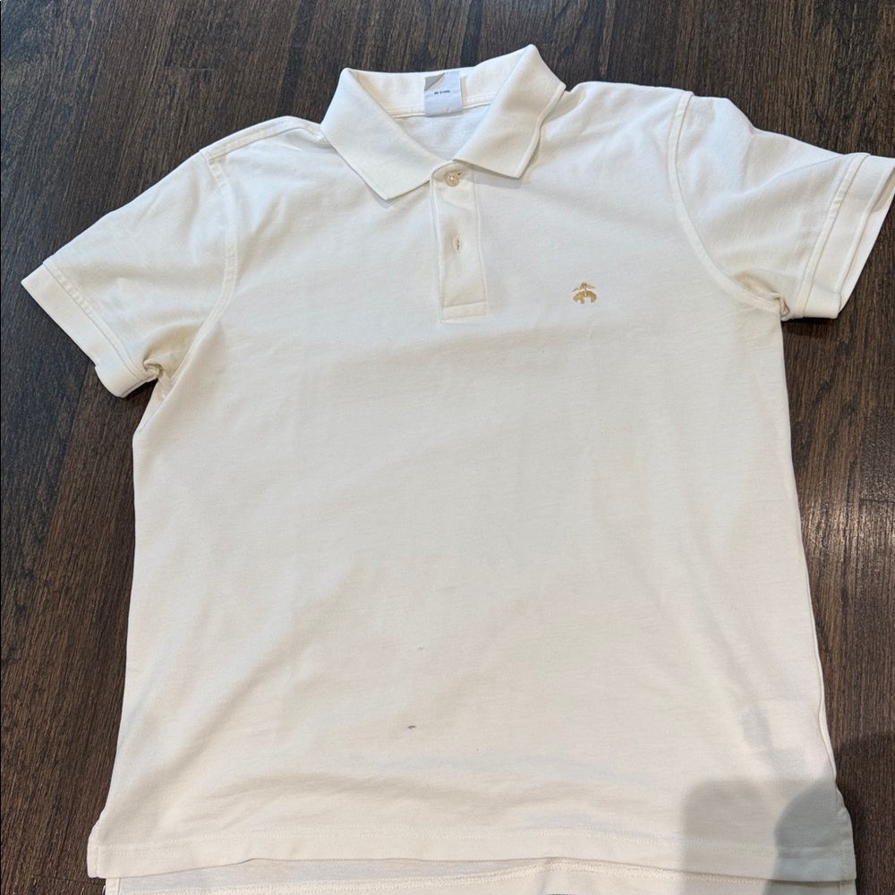 Brooks Brothers Cream Polo Shirt